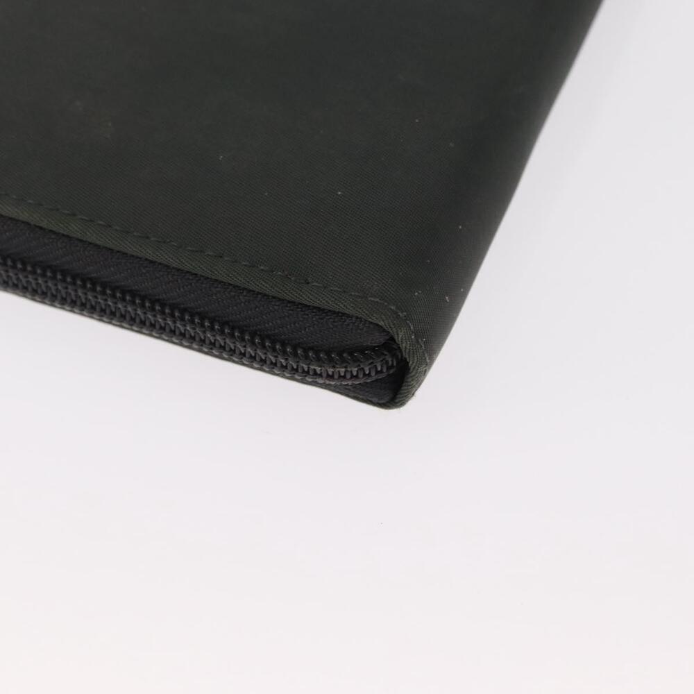 PRADA Long Wallet Nylon Khaki Auth 153670 - Picture 15 of 16